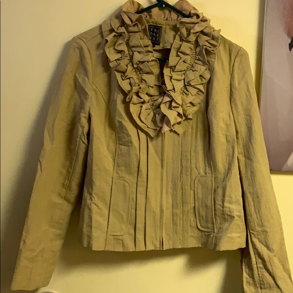 Crop Lightweight Zip Front Jacket - image 1